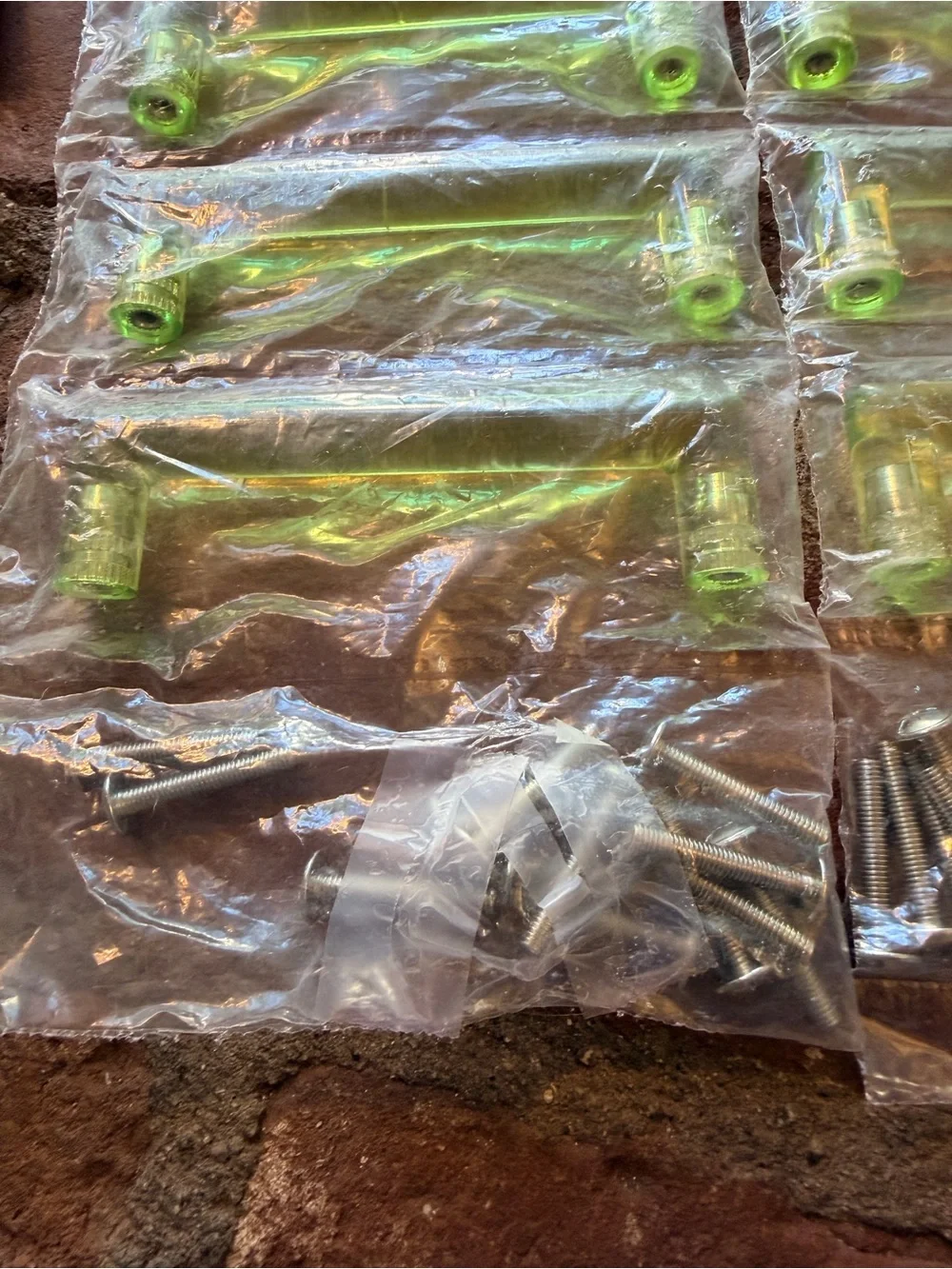 IKEA Lime Green Cabinet Pull Handles - Pack of Metal Drawer Pulls